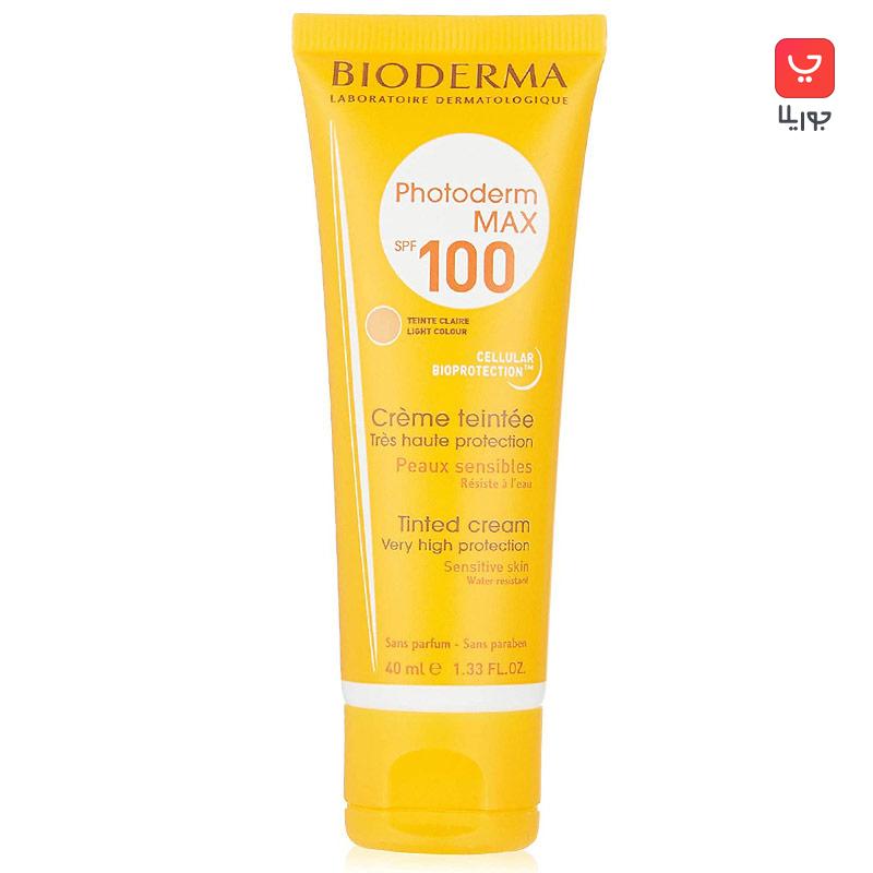 کرم ضد آفتاب رنگی بایودرما مدل Photoderm Max spf100